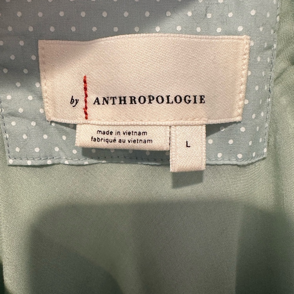 Anthropologie Elyse Slip Dress Mint - Picture 8 of 8